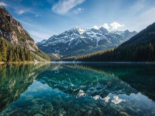 Sun-kissed Rolling Green Hills with Dramatic Sky