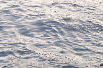 ripples in the water