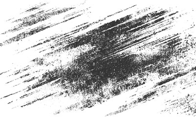 Fototapeta premium Black and white textured background with diagonal brush strokes and speckles abstract