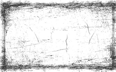 black sketch frame texture. Distress Overlay Texture. Subtle grain texture Subtle halftone grunge urban texture vector. Distressed overlay texture. 