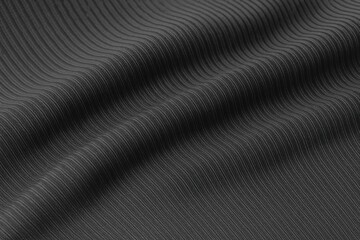 High-Compression Sports Knit – Dense Ribbed Performance Fabric Close-up