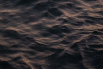blurry blue ocean