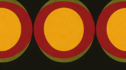 Abstract Illustration Concentric Circles