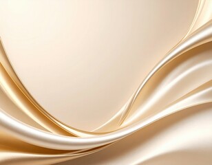 Elegant flowing silk textures studio setting abstract artwork warm tones close-up viewpoint luxury concept