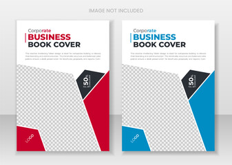 Corporate Marketing Book Cover Design for corporate business annual report and business profile design