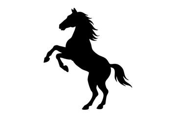 The Powerful Rearing Horse: A Symbol of Strength and Untamed Spirit