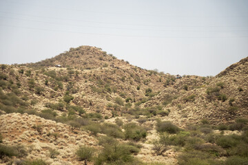 Arid hills near Massawa, Eritrea