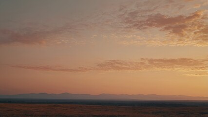 Obraz premium sunrise in the mountains