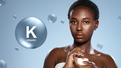 Innovative skincare routine highlights the benefits of vitamin K for healthy, radiant skin