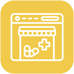 Healthcare Ecommerce Icon