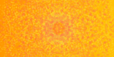 Bright yellow and orange texture pattern with bubbles and light for a vibrant backdrop design.