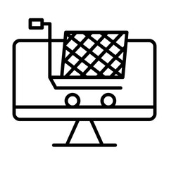 Online shopping Icon