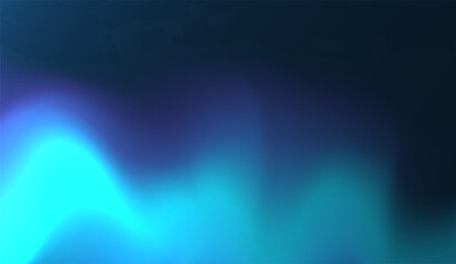 A fluid and modern gradient wallpaper in cool tones with cyan and cerulean hues blending smoothly into deeper navy shades, creating a visually calming abstract backdrop