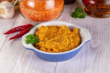 Indian cuisine - Lentil vegan dal