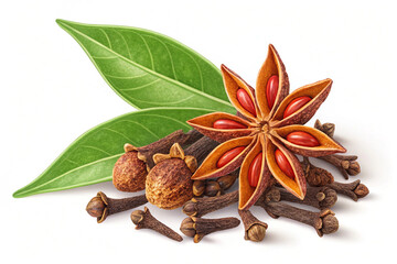 clove flower bud spice png transparent isolated