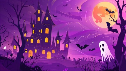 Free halloween background wallpaper page illustration