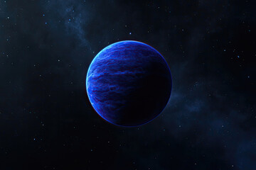 The Lonely Planet Watching From Deep Space Shadows