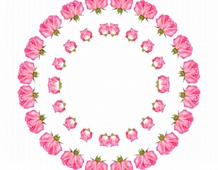 a 3D render of rose water, centered, isolated white background