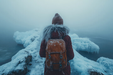 The Lost Explorer Trapped Within a Frozen Blizzard’s Fury