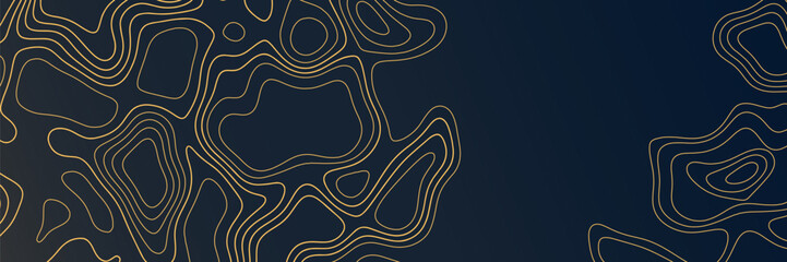 Abstract line pattern on dark background creates a modern design concept