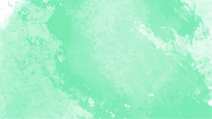 Green watercolor background with copyspace for your design. vector.