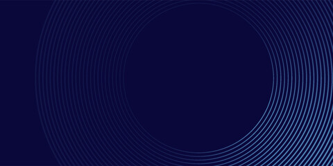 Abstract blue glowing geometric lines modern shiny blue circle lines pattern. Suit for cover gradient
