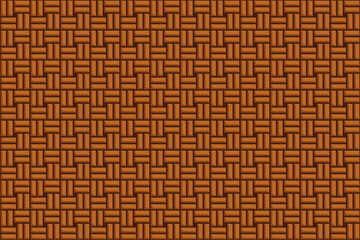 Woven mat seamless pattern
