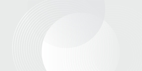 White geometric abstract background overlap layer on bright space with lines effect decoration. Simple good