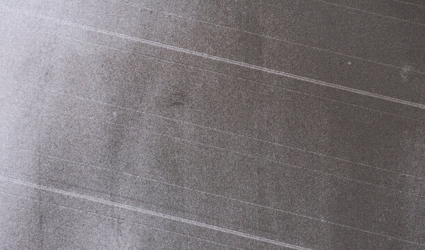 folding paper marks, laser printer print with black color, a4 paper overlay.