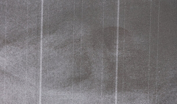 folding paper marks, laser printer print with black color, a4 paper overlay.