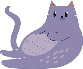  Cat, Vector, Set, Funny Cat,
Cute and funny, cat illustrations, Cat Illustration set Handmade, scribbles, doodle, illustrations,