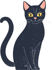  Cat, Vector, Set, Funny Cat,
Cute and funny, cat illustrations, Cat Illustration set Handmade, scribbles, doodle, illustrations,
