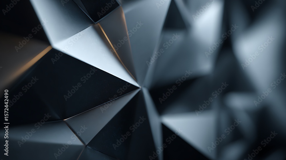 Fototapete abstract geometric background polygonal shapes triangles low poly design modern wallpaper texture ba