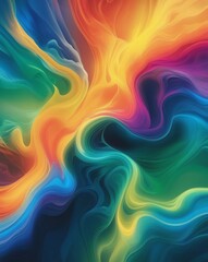 Colorful Ombre Abstract Gradient Background