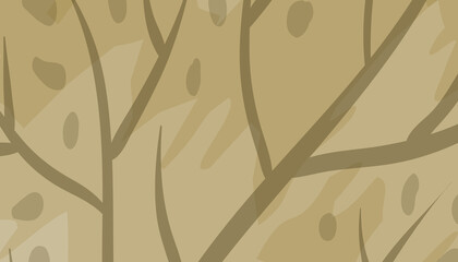 seamless background with leaves.