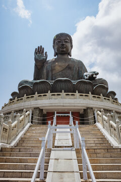 Tian Tan Buddha statue, Hong Kong, China