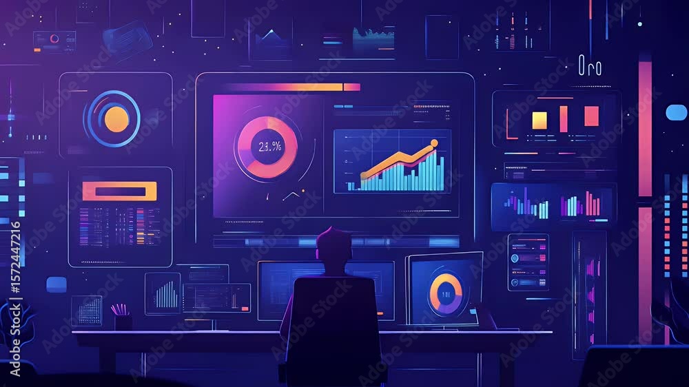 Poster data-driven workspace