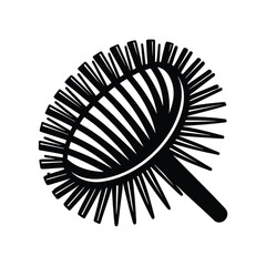 wire brush vector black silhouette illustration o.eps
