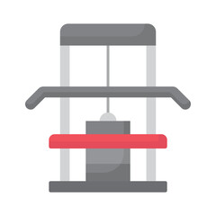 Butterfly machine Vector Icon which can easily modify or edit