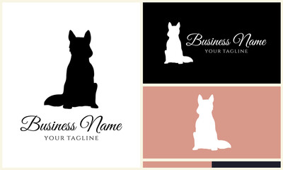 Dog Logo Design Variations. (7)