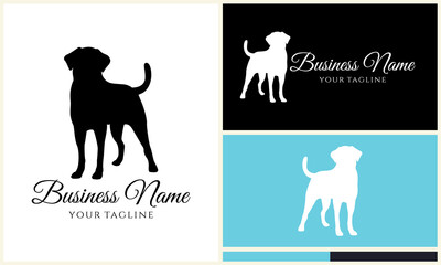 Dog Logo Design Variations. (3)