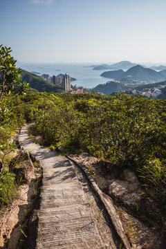 Walking trail, Dragon's backbone, Hong Kong island