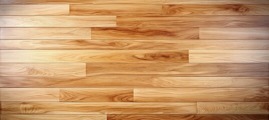 Elegant Classic Herringbone Pattern in Brown, Light Tan Wooden Floors for Luxurious Interior Spaces