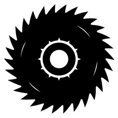 vector illustration of a gear