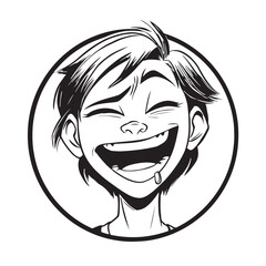 A wild animal's shaggy face, a fierce lion, or a bold tiger head illustration, perfect for a tattoo design or cartoon