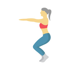 Physical exertion Vector Icon which can easily modify or edit