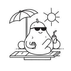 Dogs and cats with a mouse on vacation, some playing happily