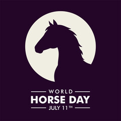 International World Horse Day Banner