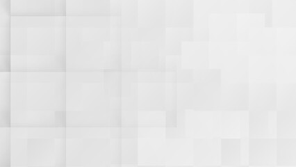Abstract 3d modern square background. White and grey geometric pattern texture. vector art illustration	