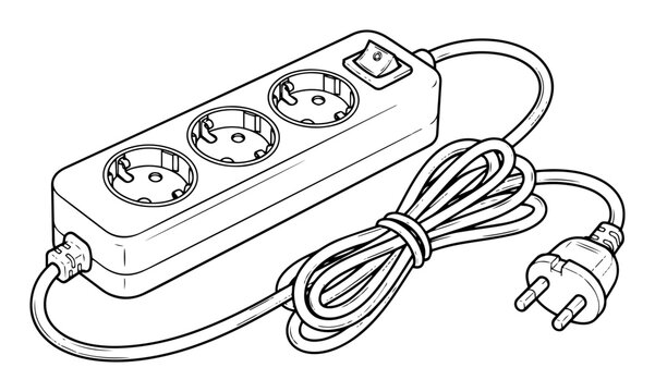 Electrical Plug Line Art Images – Browse 35,778 Stock Photos, Vectors ...